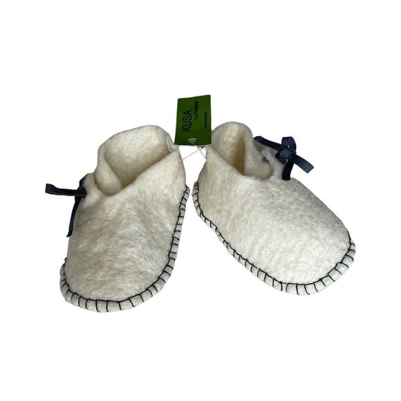 Baby Moccasin 100% Wool Handmade    - Picture 4 of 4